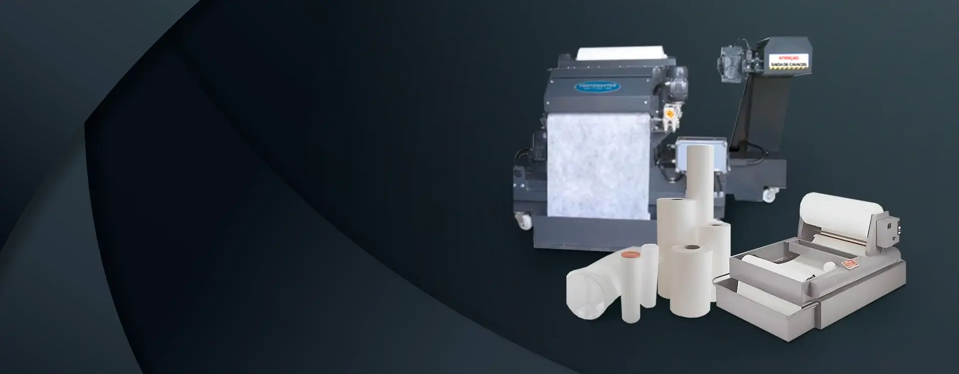 Mantas filtrantes industriais